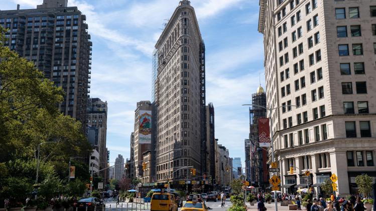 Iconische Flatiron wolkenkrabber in New York geveild voor 190 miljoen dollar